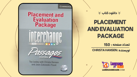 دانلود کتاب Placement and Evaluation Package